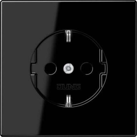 Jung simple Insert Prise 2P+T noir LS1520NSW