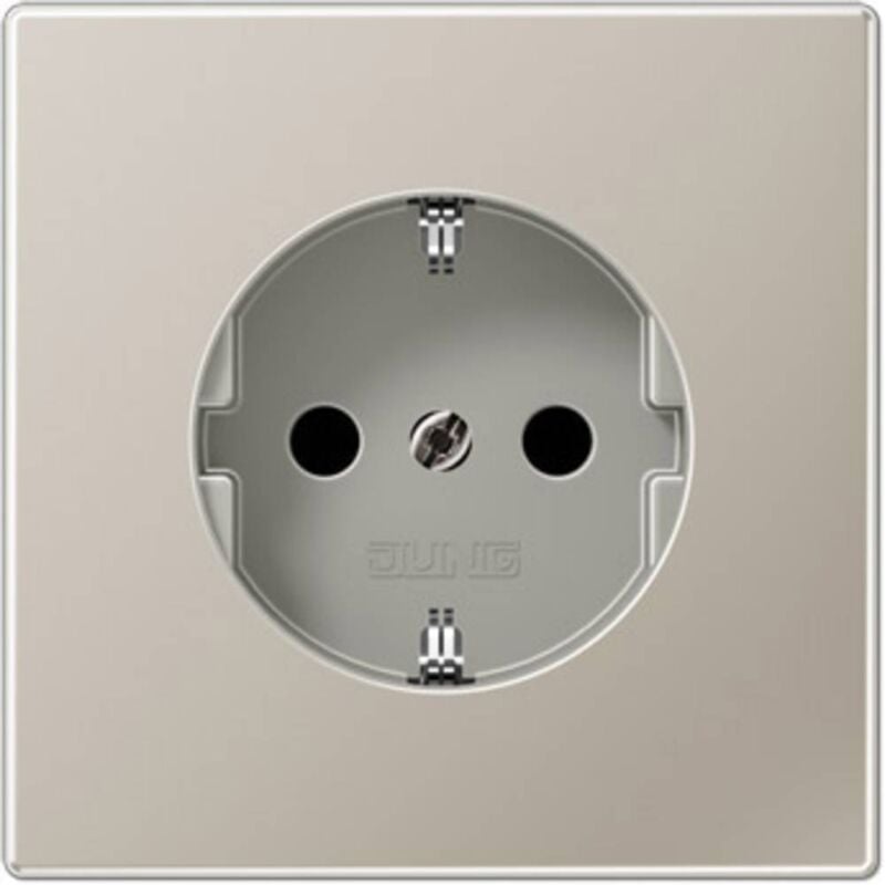 Jung - simple Insert Prise 2P+T acier inoxydable ES1520KI 1 pc(s)