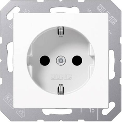 Jung simple Insert Prise de courant blanc A1520BFKIWW 1 pc(s) Q267672