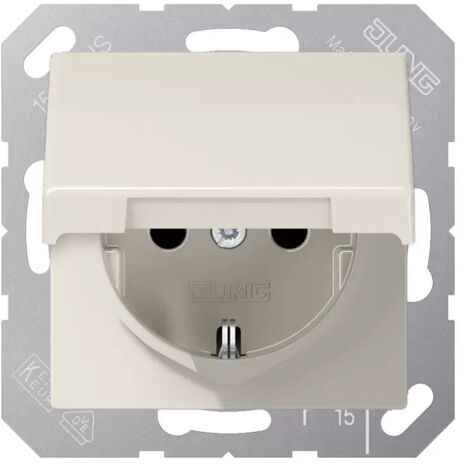 JUNG STECKDOSE SCHUKO 16 A 250 V AS 1520 BFKL STECKDOSENABDECKUNG 4011377077188 AS1520BFKL