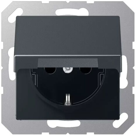 JUNG STECKDOSE SCHUKO A 1520 BFKIKL ANM ANTHRAZIT MATT STECKDOSE 4011377128392 A 1520 BFKIKL ANM