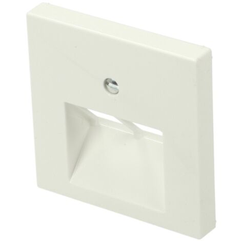 Jung Tapa para cajas de conexión IAE/UAE, 2 x 8 polos, termoplástico, Serie AS/A, alpinweiß A 569-2 BFPLUA WW