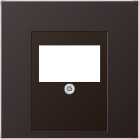 Jung Tapa para cajas de conexión TAE, 1 vez, aluminio lacado, serie LS, dark AL 2969 T D