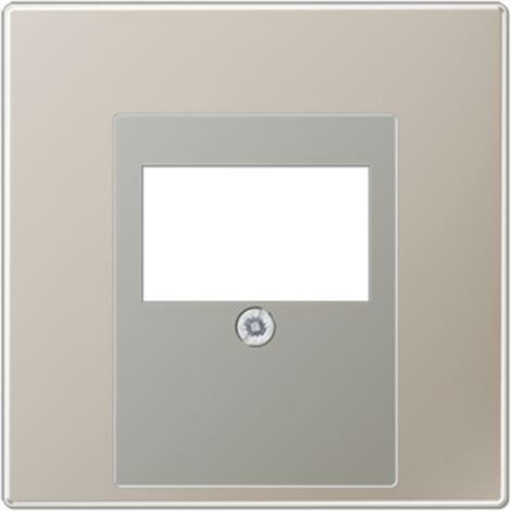 Jung Tapa para tomas de conexión TAE, 1 vía, Serie LS, acero inoxidable ES 2969 T
