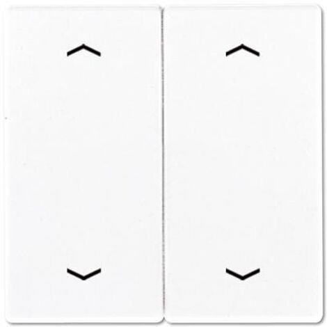 Jung Tasto basculante 2 posti, con 4 simboli freccia, duroplastico, serie LS, bianco alpino LS 995 MP WW