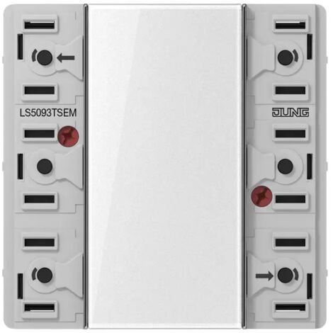 Jung Tastsensor-Erweiterungsmodul, 3fach, F50, Serie LS LS 5093 TSEM