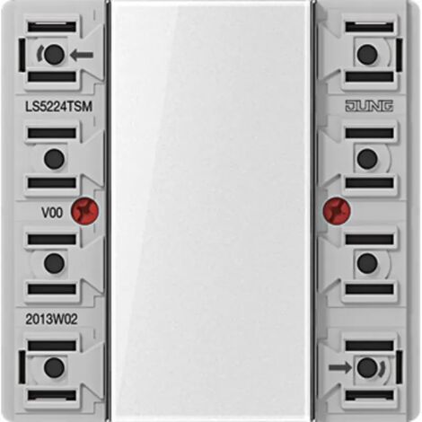 Jung Tastsensor-Modul 24 V AC/DC, 20 mA, 2-kanalig, 4 Schaltpunkte, F50, Serie LS LS 5224 TSM