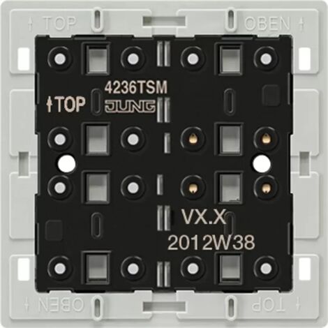 Jung Tastsensor-Modul 24 V AC/DC, 20 mA 3fach, Mehrdraht, F40 4236TSM