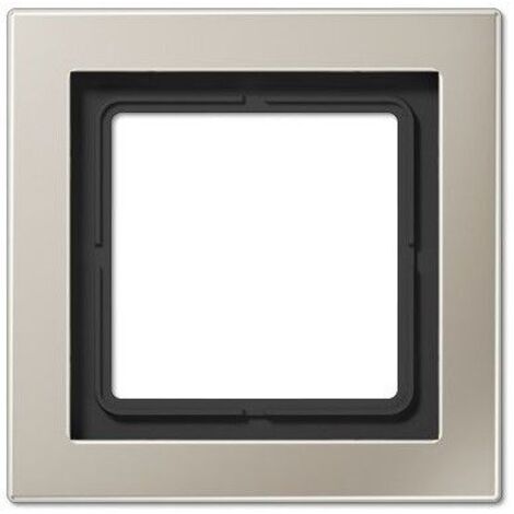 Jung Telaio 1 posto, LS-DESIGN, acciaio inox, montaggio verticale e orizzontale ESD 2981