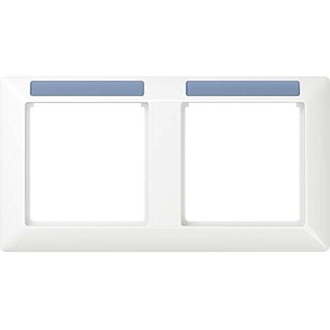 JUNG TELAIO ORIZZONTALE 3 SCOMPARTI INFRANGIBILI CON FINESTRA 9 X 56 MM AS 500 BIANCO ALPINO, 1 PEZZO, AS 5830 BF INA WW
