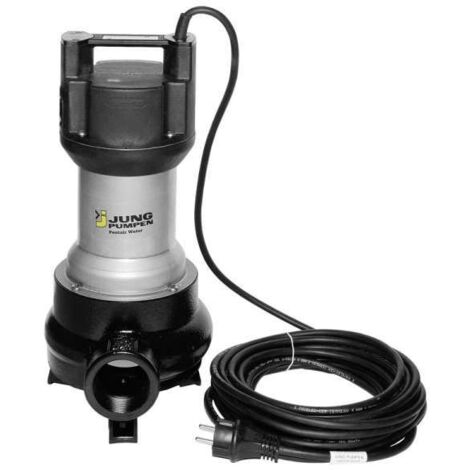 Jung US 105 E Tauchpumpe Drainagepumpe mit Standfüßen und 10m Kabel 09410 Schmutzwasserpumpe