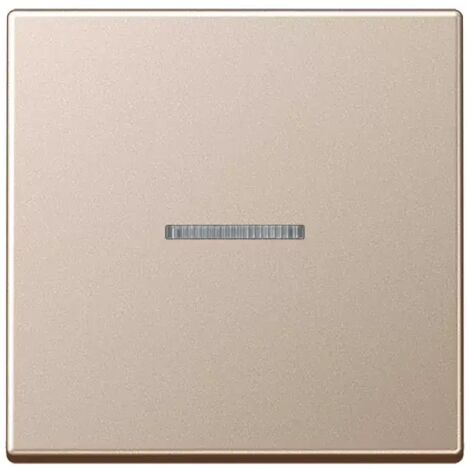 Jung Wippe 1fach mit Lichtleiter, Serie A, champagner A590KO5CH