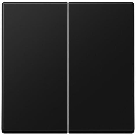Jung Wippe 2fach, Serie A, graphitschwarz matt A595SWM