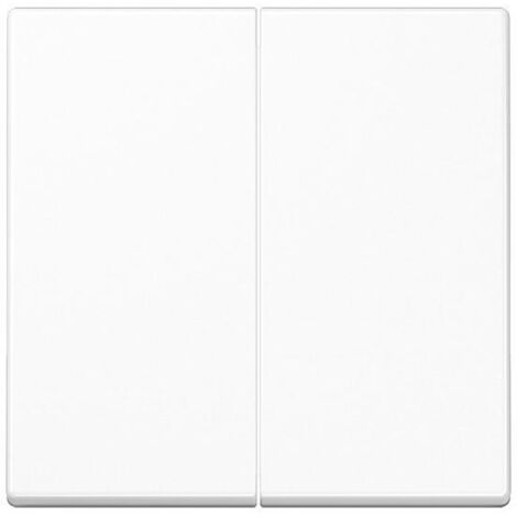 Jung Wippe 2fach, Thermoplast, Serie A, alpinweiß A595BFWW