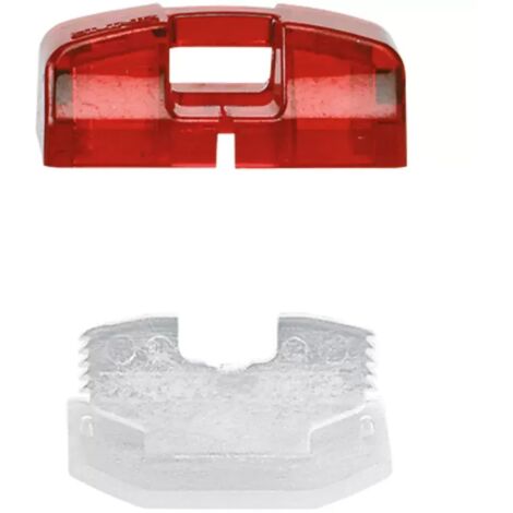 Jung Zugeinsatz für Wippen mit Lichtleiter (.. KO5), mit Lichtleiter, Thermoplast, rot 34 KO5