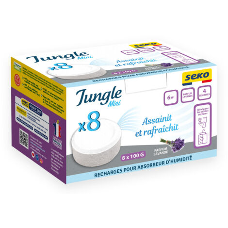 JUNGLE MINI RECHX8 GALET LAVAND100G SEKO 211027520160