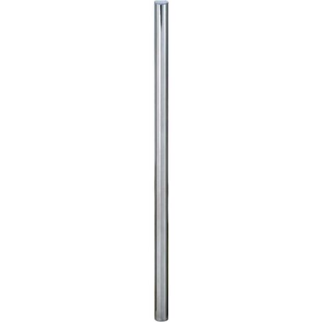 JuNie Profilstange L 1000mm,Ø 6/5mm 65 Stahl vernickelt