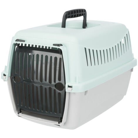 Junior Box de transport. 26 x 39 x 25 cm pour chiots ou chat max 4 kg - animallparadise