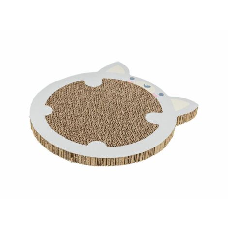 Junior Plateau griffoir - TRIXIE - 31 x 2,5 x 32,5 cm - Gris clair