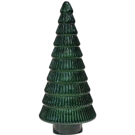 Juniper Tree Christmas Decorations - Glass - L18 x W18 x H41 cm - Evergreen