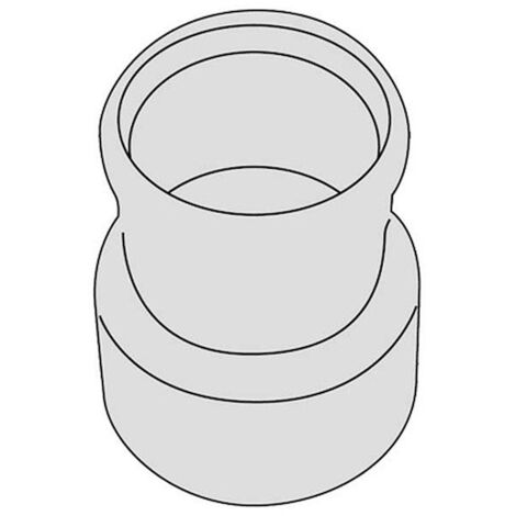 JUNKERS - BOSCH Fc-so60 riduzione d80mm/d60 mm pp rigido opaco codice prod: 7738112919