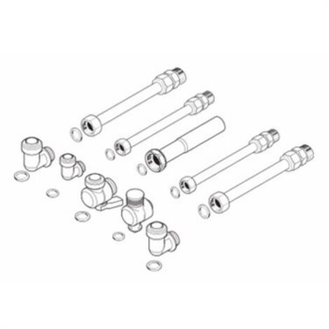 JUNKERS - BOSCH Kit raccordi collegamento codice prod: 7719002999