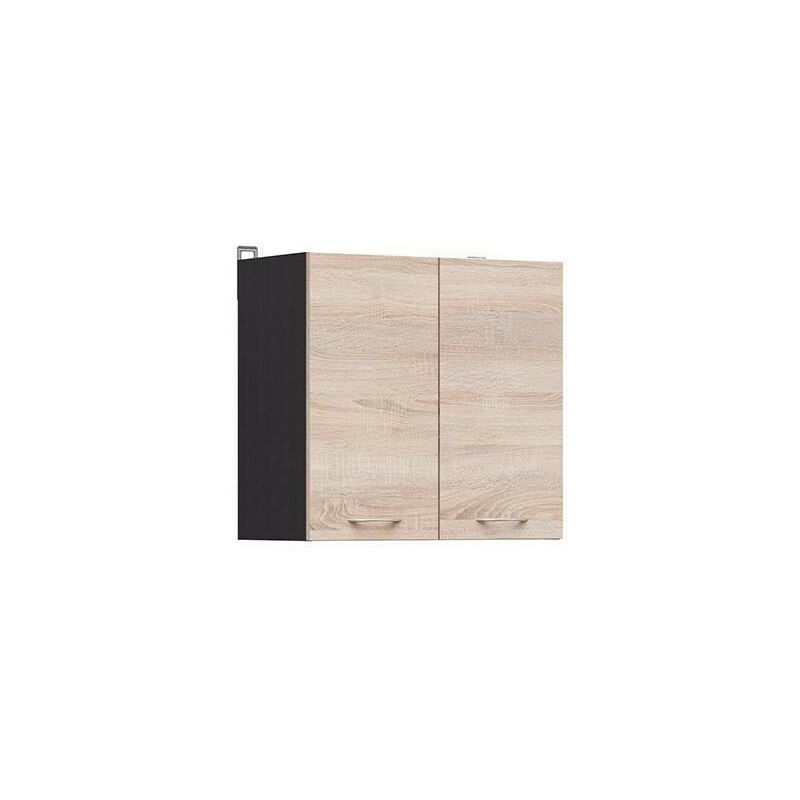 JUNONA Meuble haut 60 cm - 2 Portes - Chene sonoma