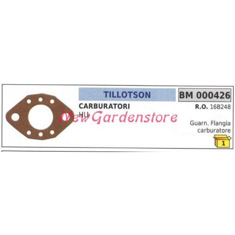 Junta brida carburador TILLOTSON HU 000426