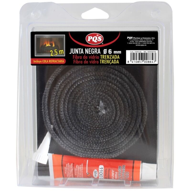 

Junta Cristal Estufa 6X2,5 Mm Fibra Vidrio - PQS