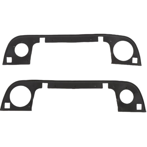 Junta de cubierta de manija de puerta exterior de ABS - 51218122441/51218122442 - Paquete de 2 piezas para E32 E34 E36