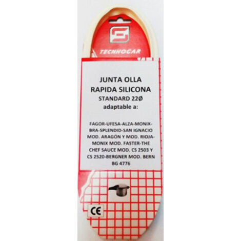 Junta de Silicona para Olla Rápida BL1 de 22cm Standard 1470