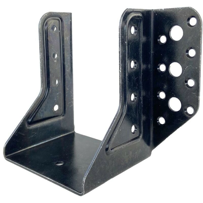 

Soporte Para Vigas de Madera con Alas Exteriores Mod. 784 Acero Medida - 90 x 120 mm., Modelos - Acero zincado negro