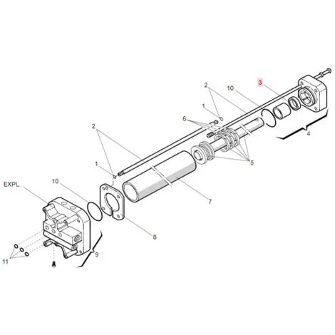 Junta Eu 1624/Sp Z20 Recambio FAAC 63000655 Pack 10UNDS