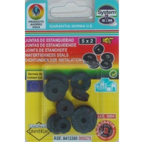 Junta fontan soleta grifo 10pz surtido s&m 10 pz