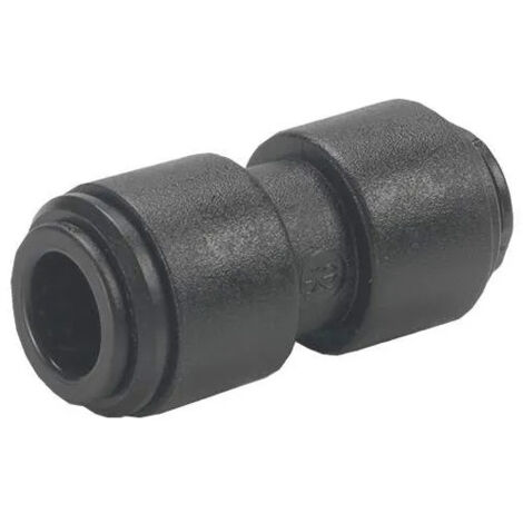Junta igual acetal negro, 8mm