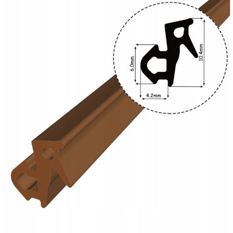 Junta para ventanas de PVC S-1126 VEKA MARR脫N 1m