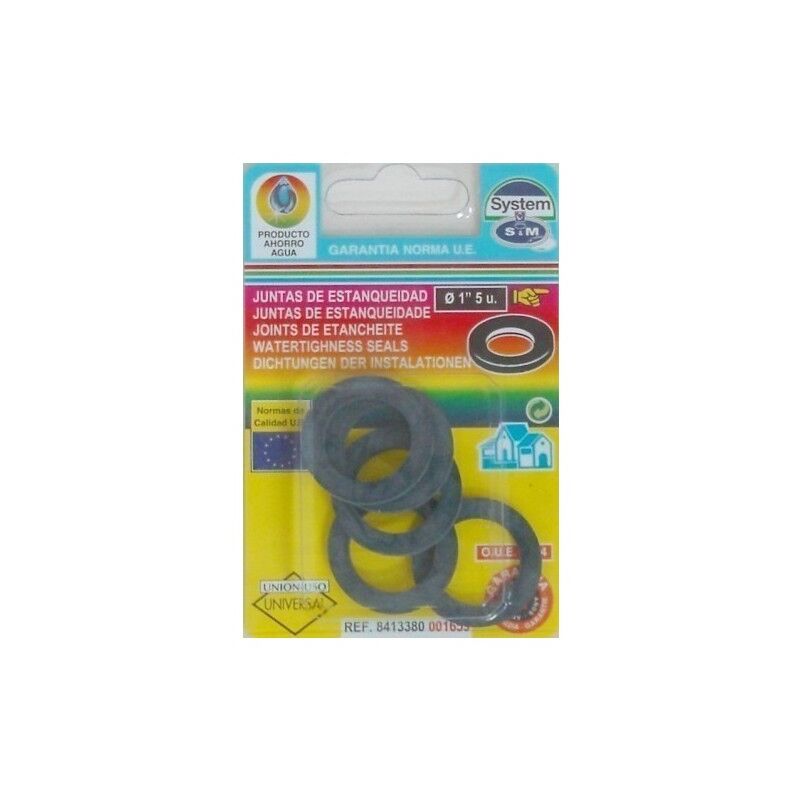 

Junta Fontan Plana 1" 5Pz Goma S M 5 Pz