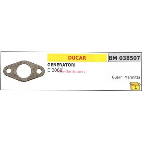 Junta silenciador DUCAR generador D 2000i 038507