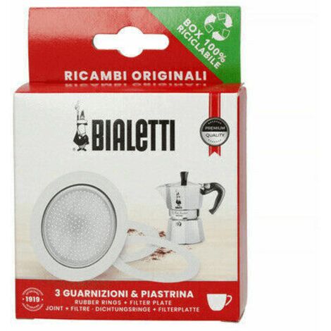 Juntas con filtro Cafetera Bialetti 12 tazas