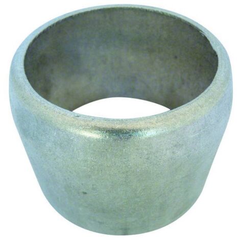 Jupe emboutie en aluminium DN65    85x69x77