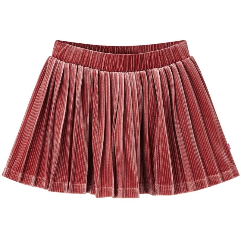 Vidaxl - Jupe plissée pour enfants rose moyen 140