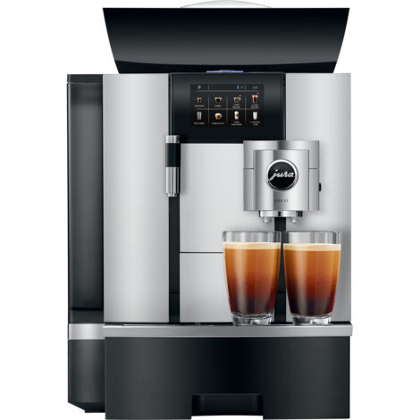 JURA GIGA X3 Alluminio (EB) - Macchina da Caffè professionale automatica fino a 150 preparazioni/giorno con doppio Thermoblock