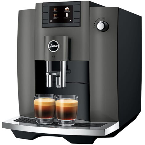 Jura - Macchina del caffè E6 Dark Inox (EC)