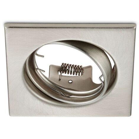 Jura Spot Encastrable Carré 1xGU10 Nickel 8x8 cm Trio Lighting