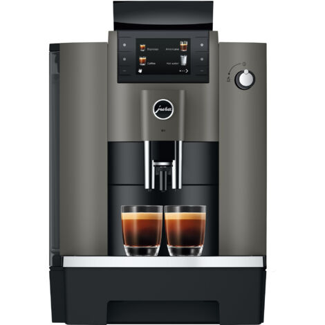 JURA W4 Dark Inox - Macchina da caffè professionale automatica fino a 50 preparazioni giornaliere