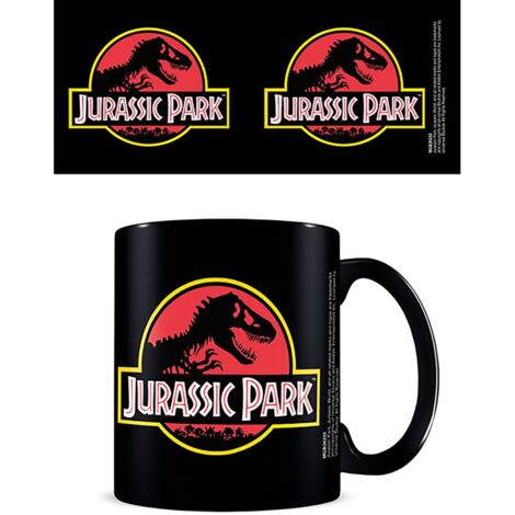 JURASSIC PARK - Logo - Mug noir 310 ml