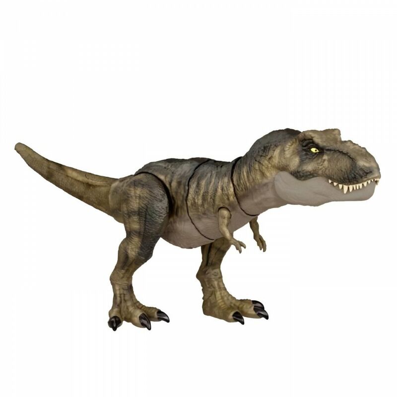 Mattel - Jurassic World - T-Rex Morsure Extreme - Figurines D'Action