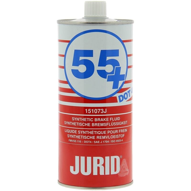 Liquide de frein 55+ dot 4 - 1L - Jurid