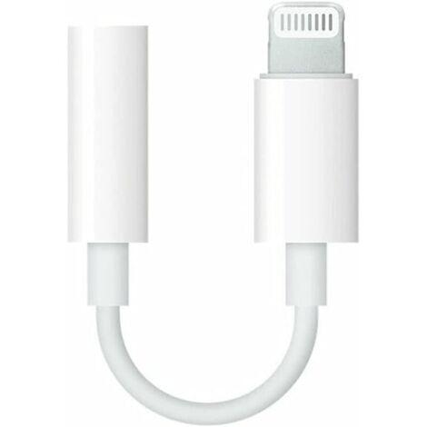 Jusch – Adaptateur Lightning vers prise casque 3,5 mm – Lot de 3 – Connectez Beats Solo Pro à iPhone, iPad, Mac – Câble audio haute qualité