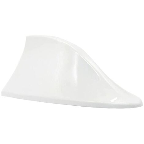 Jusch – Antenne de voiture aileron de requin – Antenne radio FM/AM pour auto SUV camion – Installation auto-adhésive – Matériau peinture haute qualité